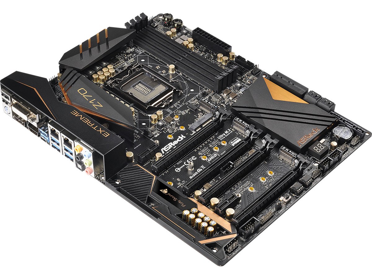 The ASRock Z170 Extreme7+ Review: When You Need Triple M.2 x4 in RAID